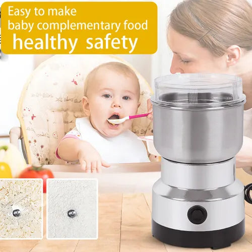 Electric Multifunctional Grain Grinder – Durable, Powerful & Versatile Kitchen Tool