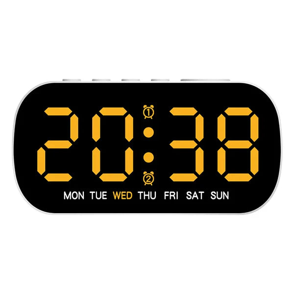 TimeWise LED – Digital Alarm Clock with Dual Alarm & Night Mode