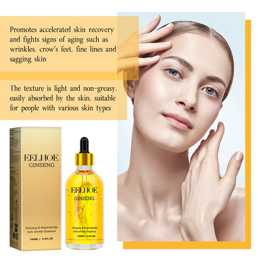 EELHOE Ginseng Anti-Wrinkle Essence – The Ultimate Youth-Restoring Luxury Serum