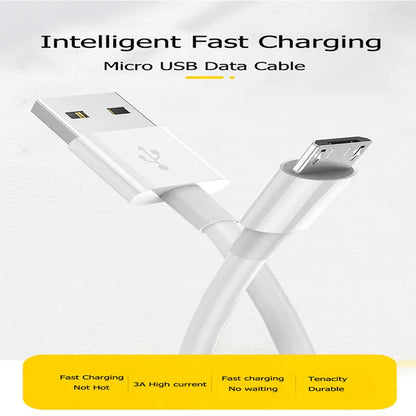 Micro USB Cable 3A Fast Charging &amp; Data Transfer – Durable and Reliable