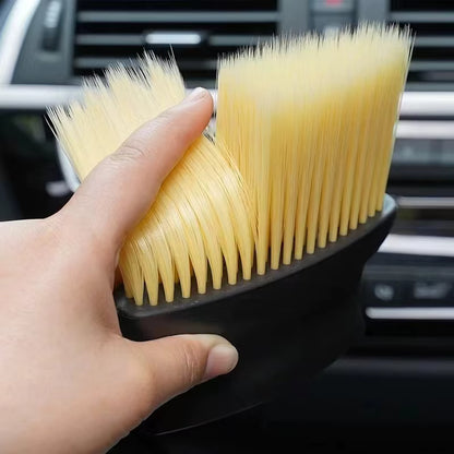 Car Interior Dust Cleaning Brush – Soft Bristle Detailing Tool