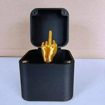 JollyJest – Creative Middle Finger Gag Gift for Xmas &amp; Home Décor