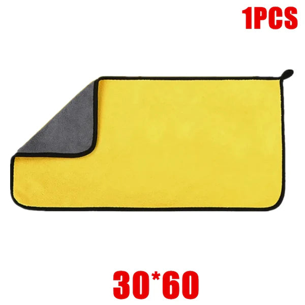 Premium Car Cleaning Towels – Thick Microfiber Cloths for Washing, Drying &amp; Polishing