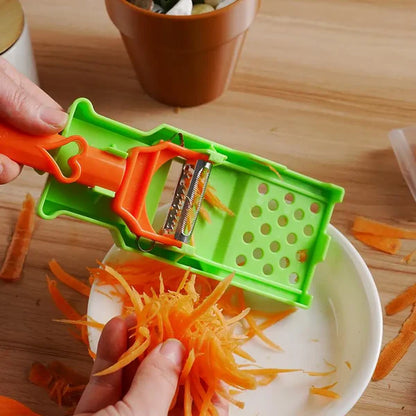 Multi-Functional Fruit &amp; Vegetable Peeler – Julienne, Slice &amp; Shred with Ease