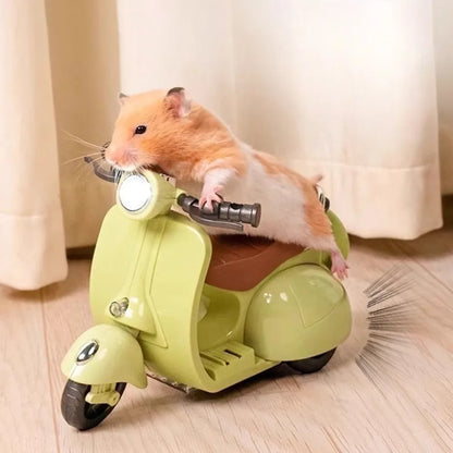 Electric Mini Bike Pet Toy – Fun Motorcycle Scooter for Cats and Small Pets