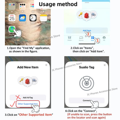 Smart Guardian F2 Bluetooth GPS Tracker – Keys, Pets &amp; Kids Locator
